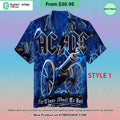 ACDC Band Hawaiian Shirt