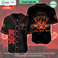 ACDC Band Rock and Roll CUSTOM Baseball Jersey