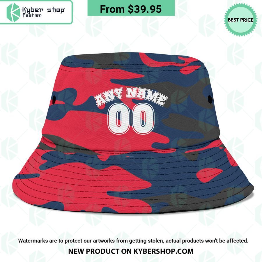 Adelaide Football Club Camo Bucket Hat