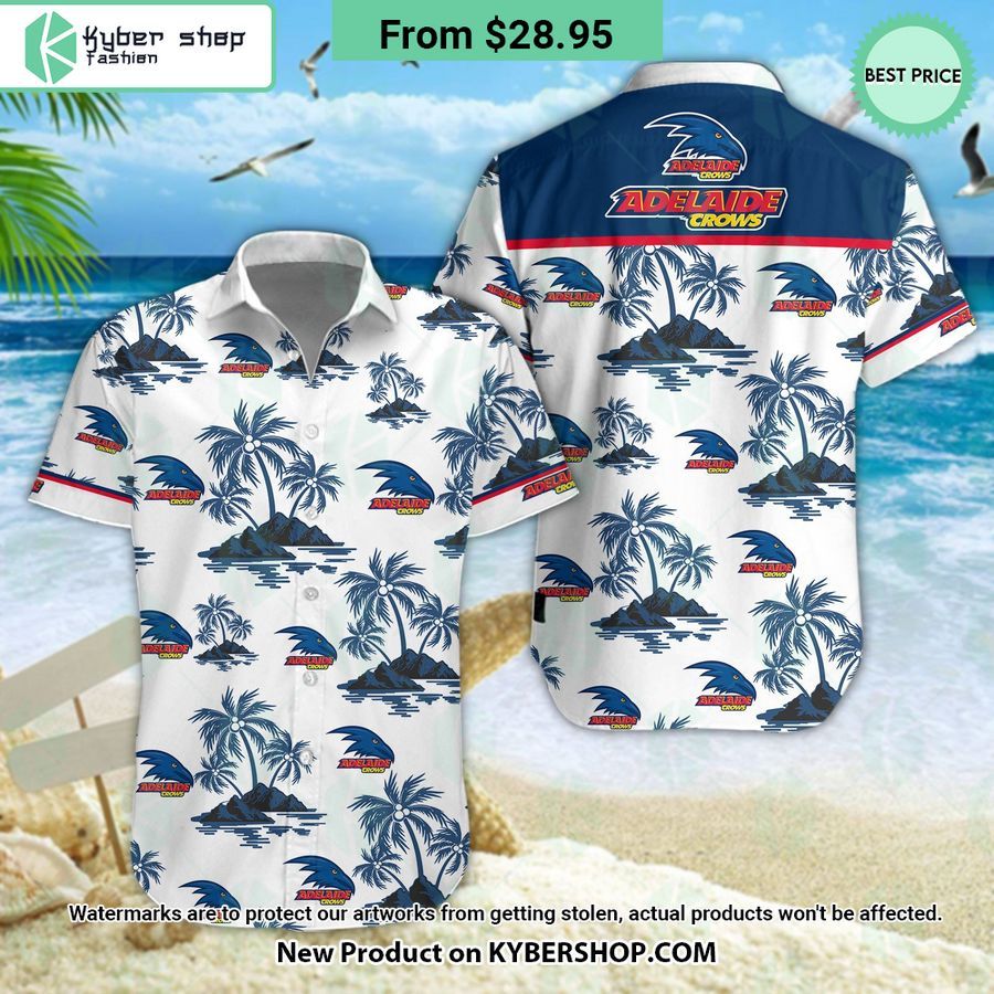 Adelaide Football Club Hawaiian Shirt Shorts
