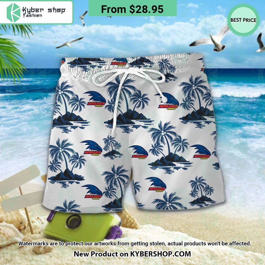 Adelaide Football Club Hawaiian Shirt Shorts