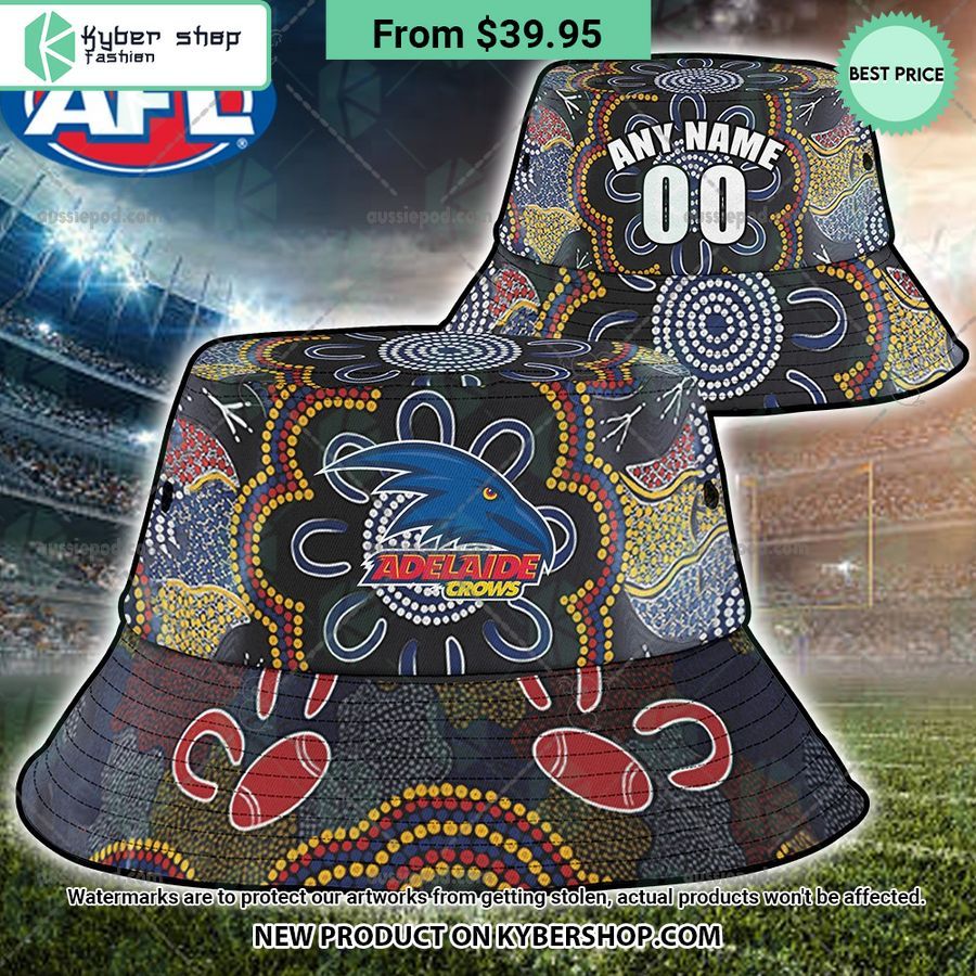 Adelaide Football Club Naidoc Bucket Hat