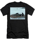 Adelie Penguin Nest In Snow In Antarctica T-Shirt