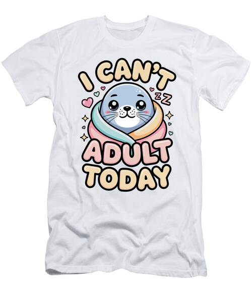 Adorable Seal Cartoon T-Shirt