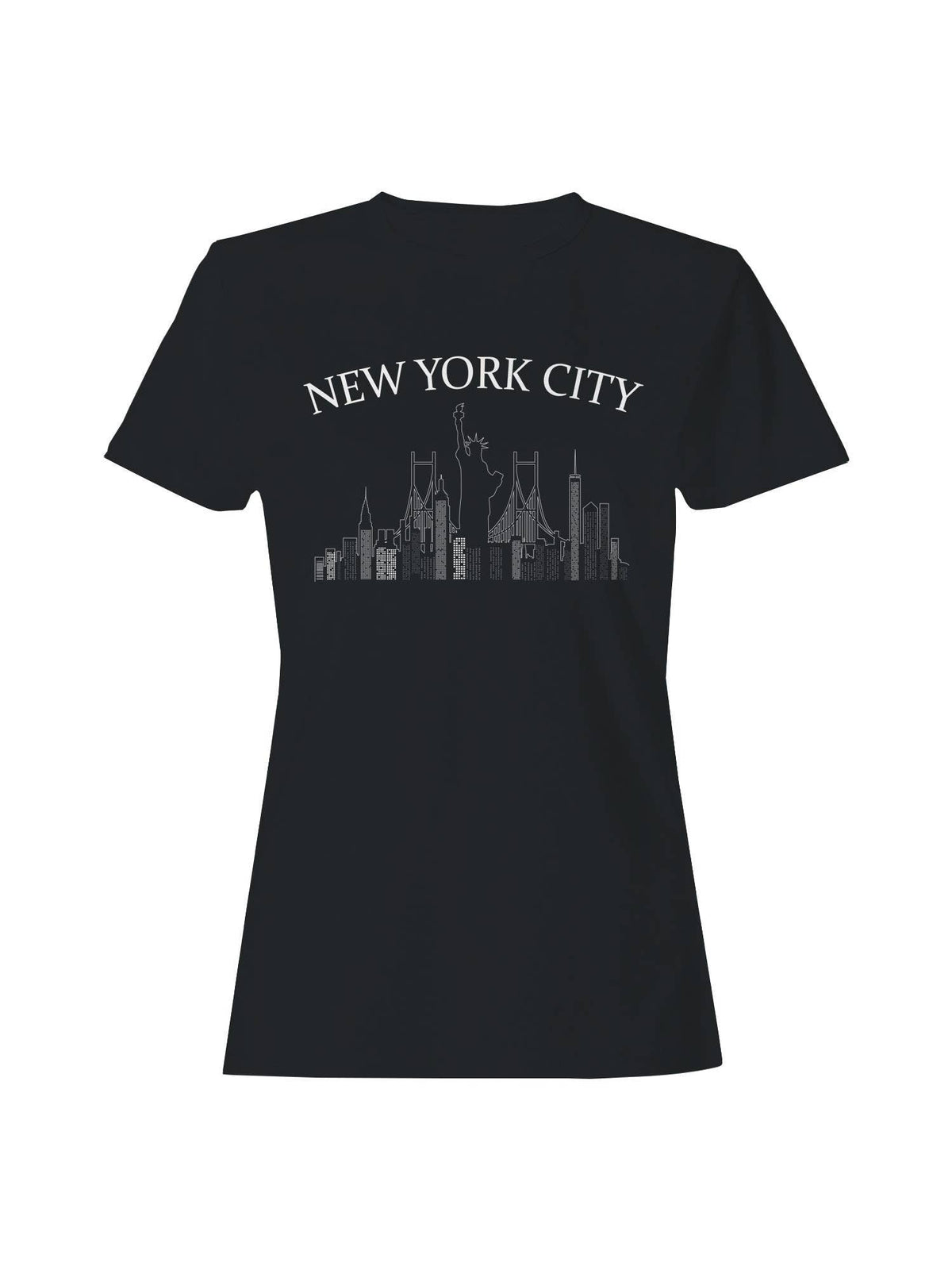 Nyc Skyline Art Print Women's T-Shirt