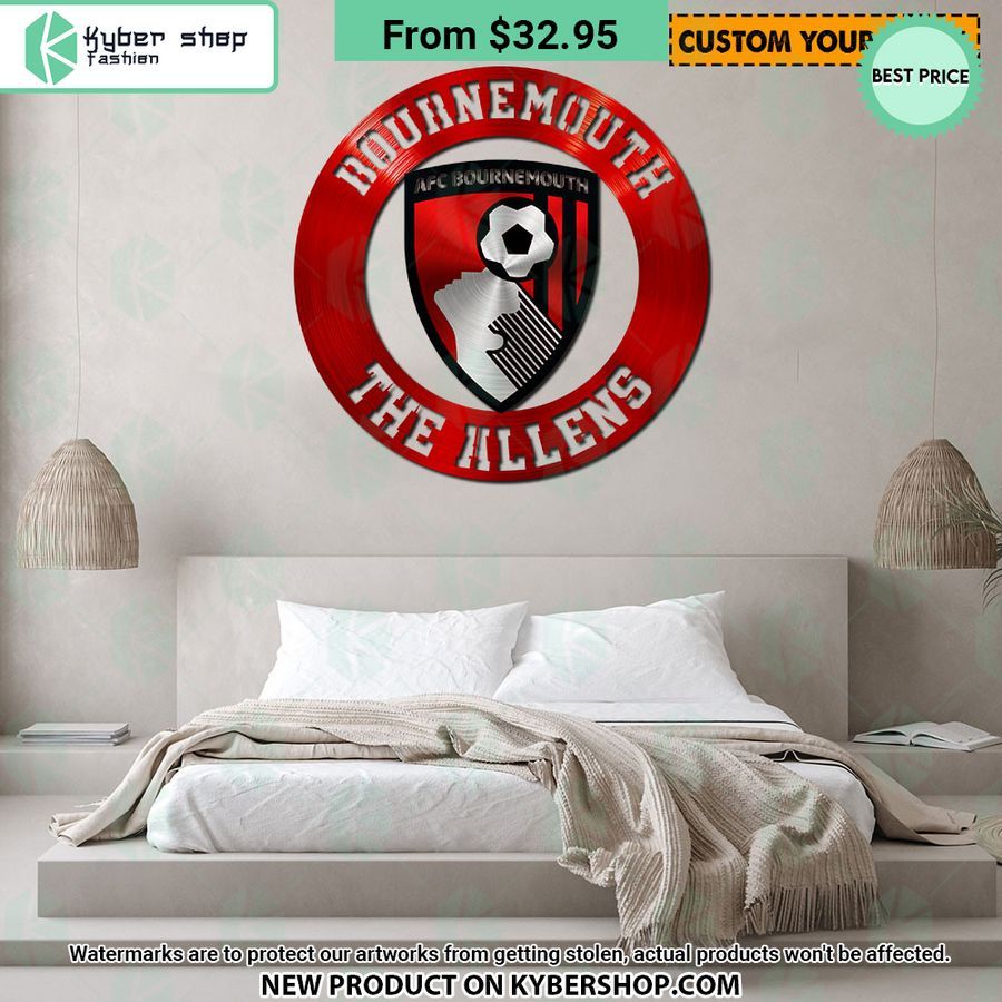 AFC Bournemouth CUSTOM Metal Sign