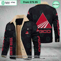 AGCO Allis Fleece Leather Jacket