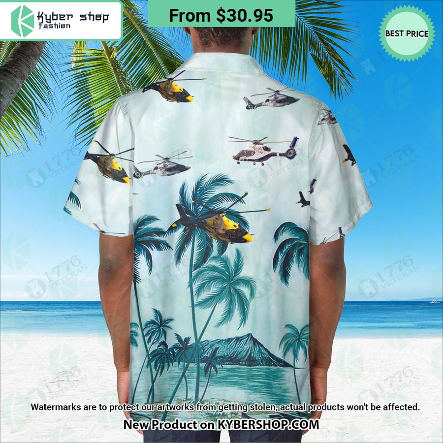 Airbus H-160 Palm Hawaiian Shirt