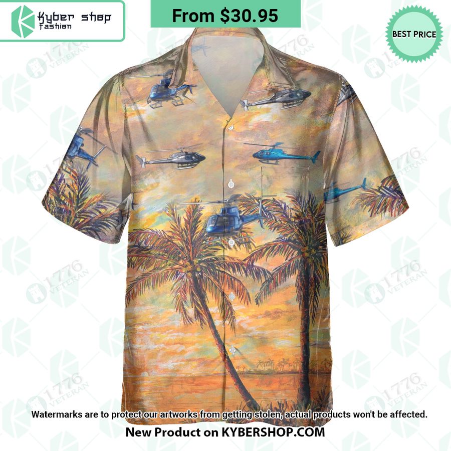 Airbus H125 Hawaiian Shirt