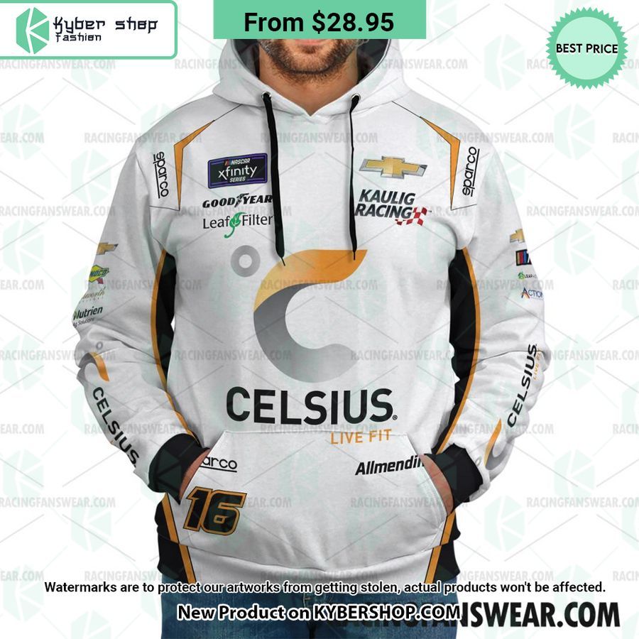 AJ Allmendinger Nascar 2023 Racing Uniform Hoodie