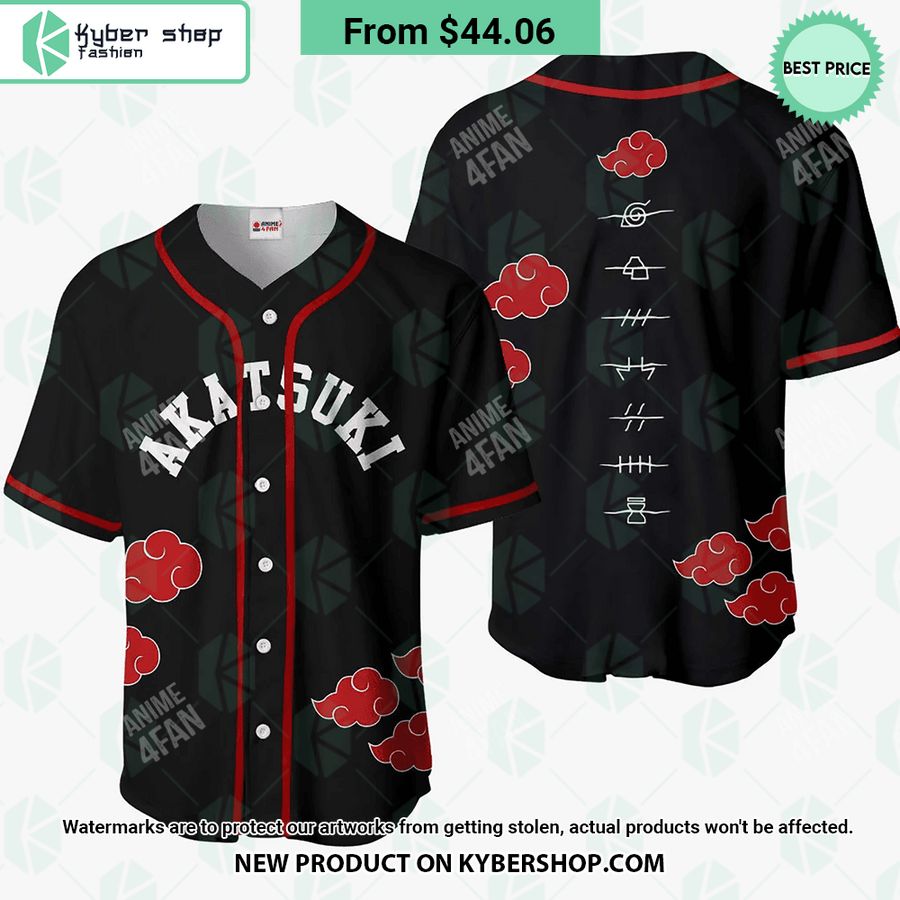 Akatsuki Team Baseball Jersey