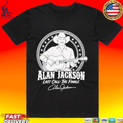 Alan Jackson Last Call The Finale Country Music T-shirt