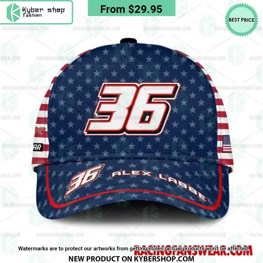 Alex Labbe NASCAR Racing Independence Day Hat