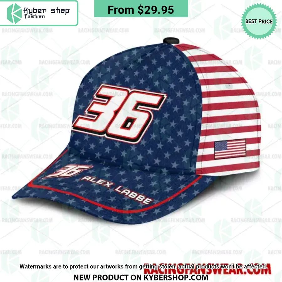 Alex Labbe NASCAR Racing Independence Day Hat