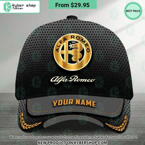 Alfa Romeo CUSTOM name Cap