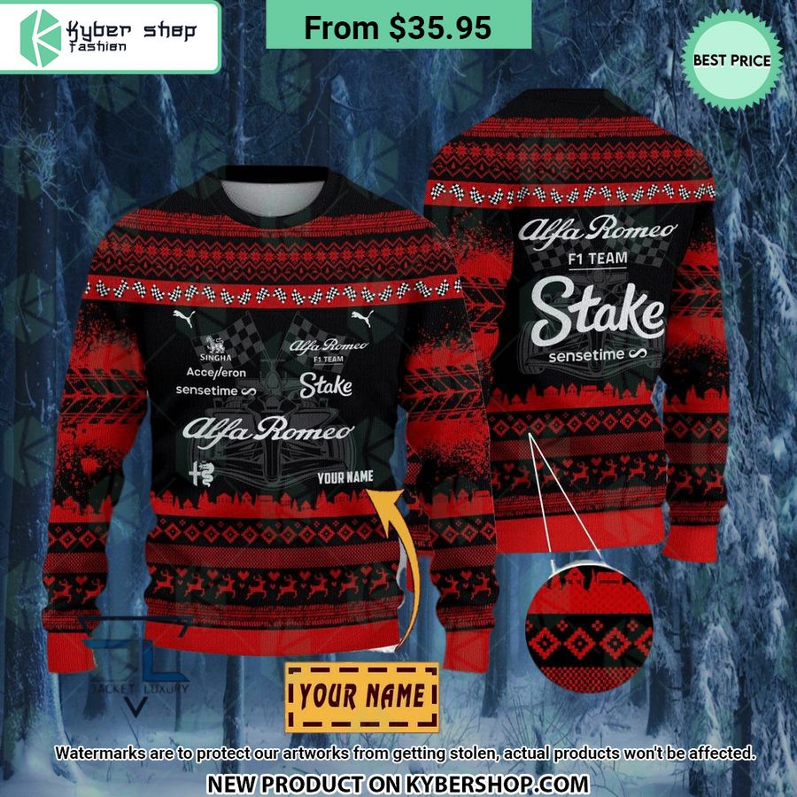 Alfa Romeo F1 Team CUSTOM Sweater