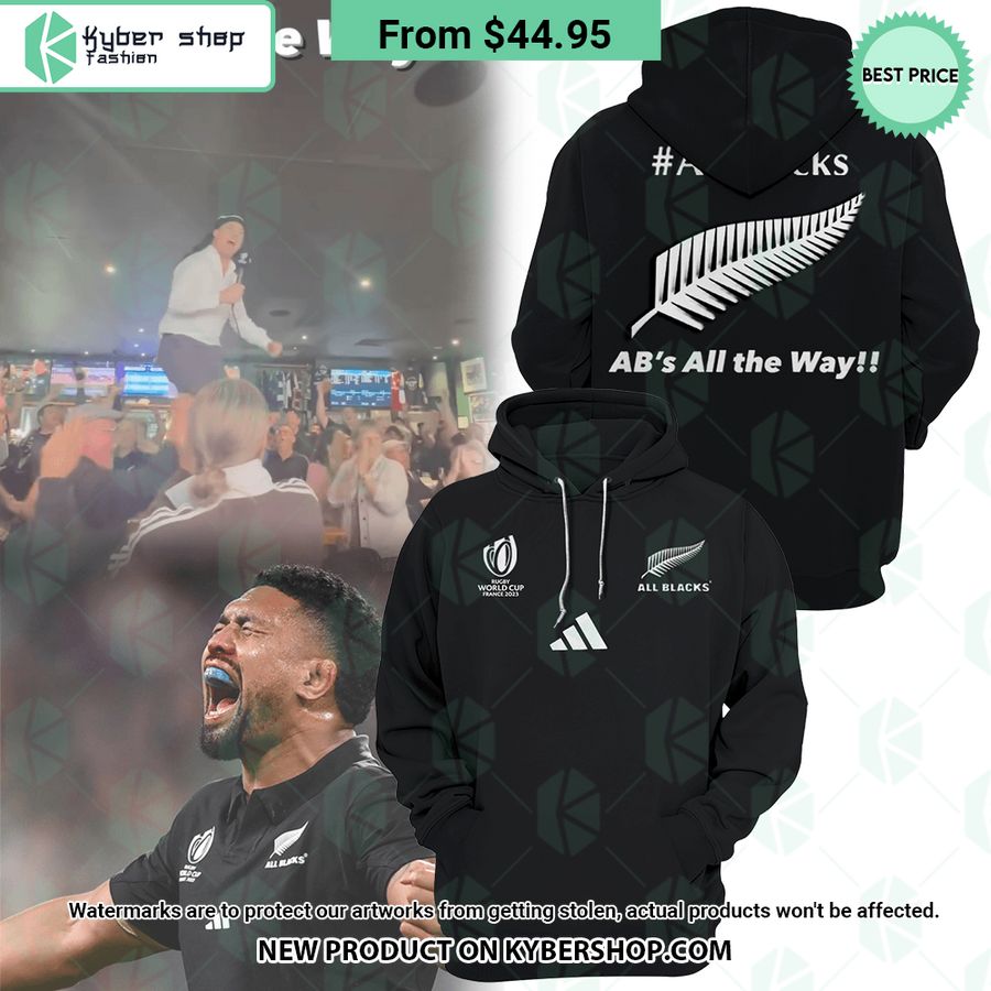All Blacks New Zealand AB All The Way Hoodie, Pants