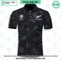 All Blacks New Zealand Rugby World Cup 2023 Polo Shirt