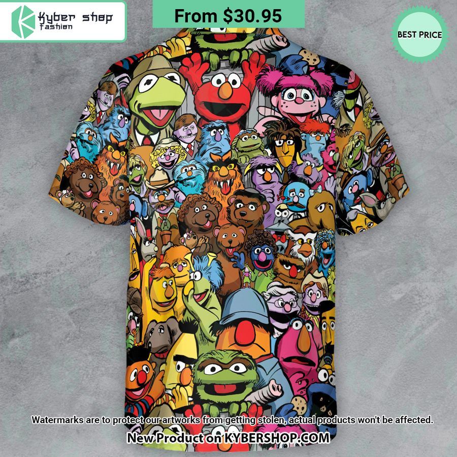 All Muppets Characters Are Here Button Down Shirt