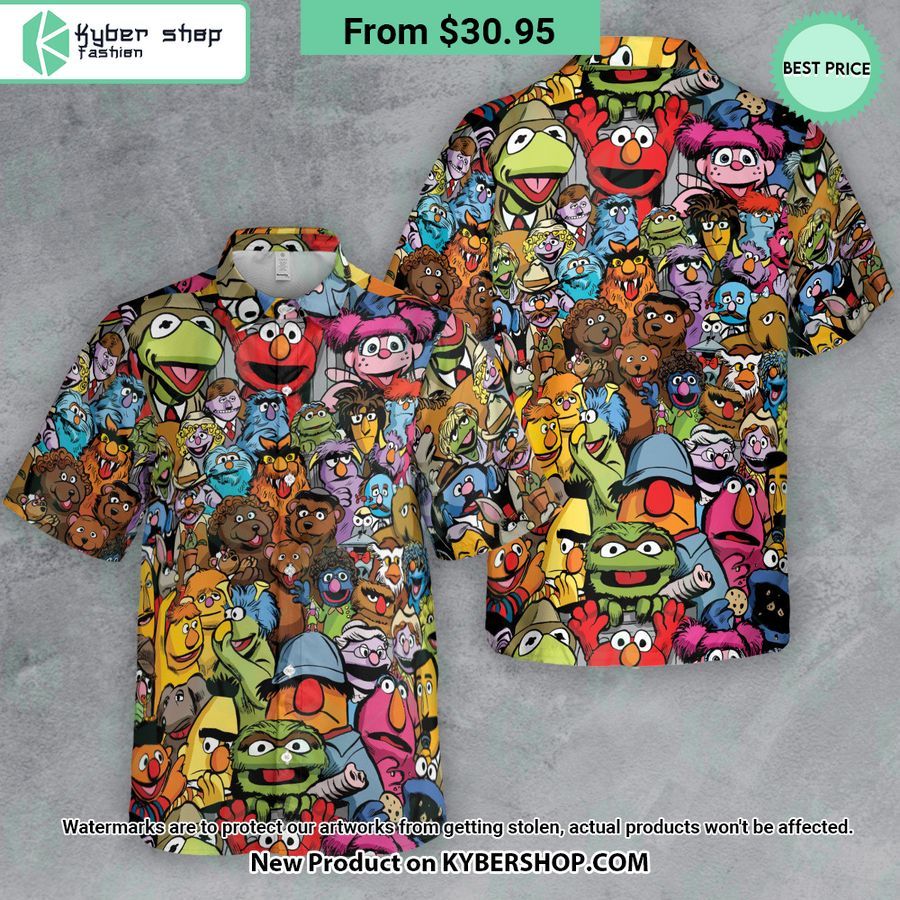 All Muppets Characters Are Here Button Down Shirt