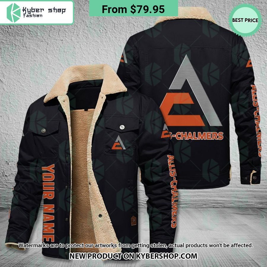 Allis Chalmers Fleece Leather Jacket