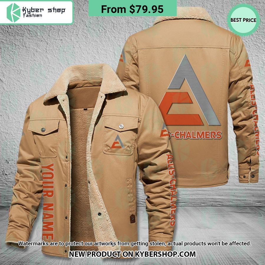 Allis Chalmers Fleece Leather Jacket