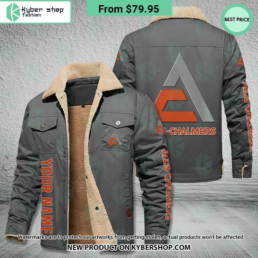 Allis Chalmers Fleece Leather Jacket