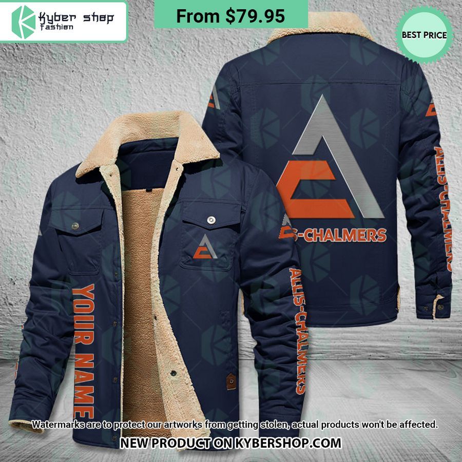 Allis Chalmers Fleece Leather Jacket