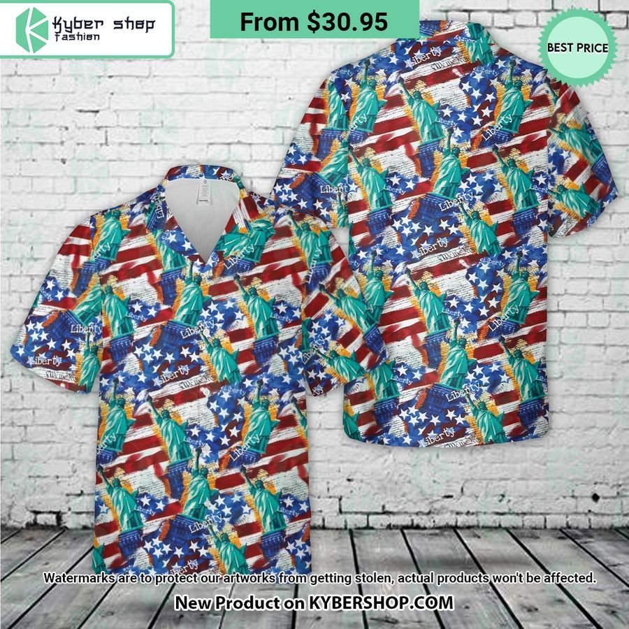 America Liberty 4th Of July Hawaiian Shirt
