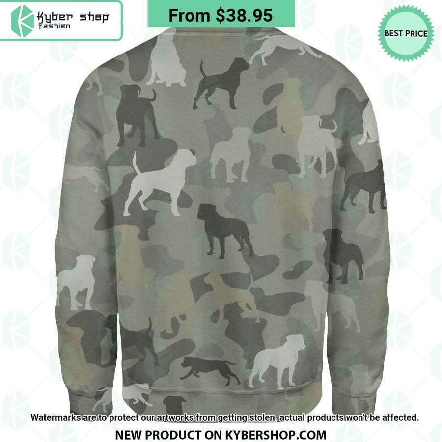 American Bulldog Camo Sweatshirt
