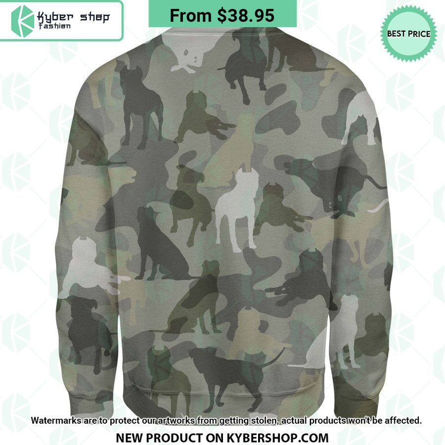 American Pit Bull Terrier Camo Sweatshirt