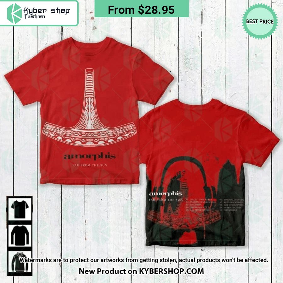 Amorphis Far From The Sun Album Cover Shirt