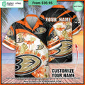 Anaheim Ducks custom personalized Hawaiian Shirt