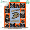 Anaheim Ducks Legends Fleece Blanket