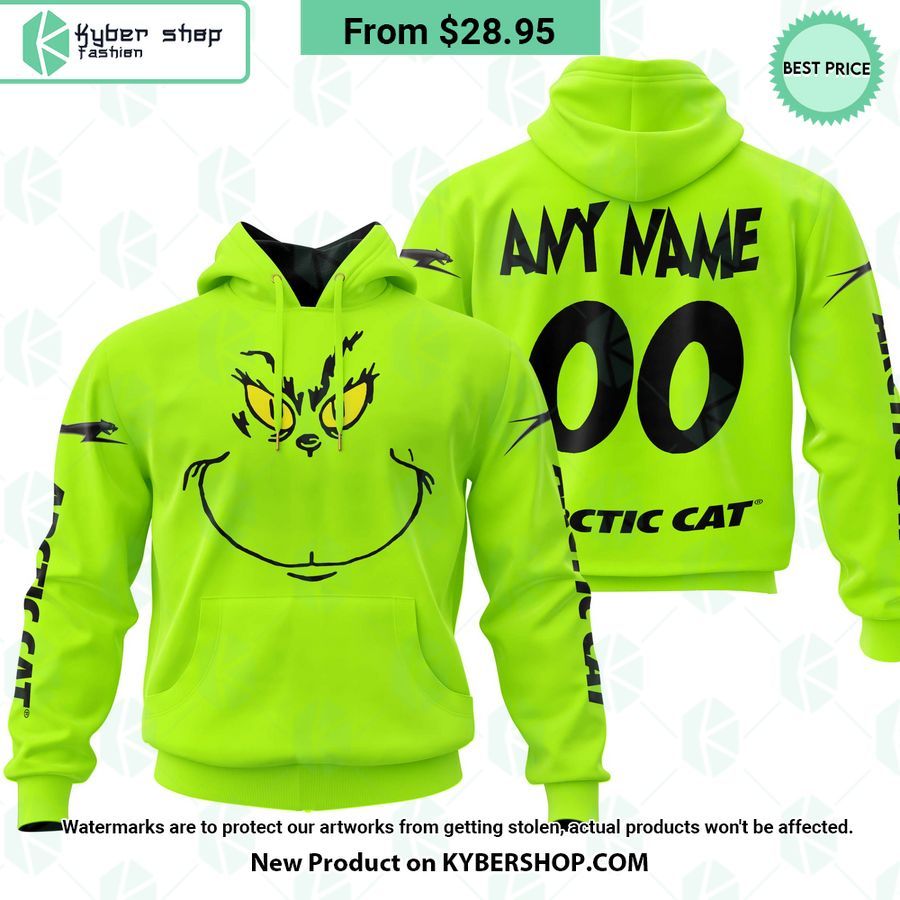 Arctic Cat Grinch CUSTOM Hoodie