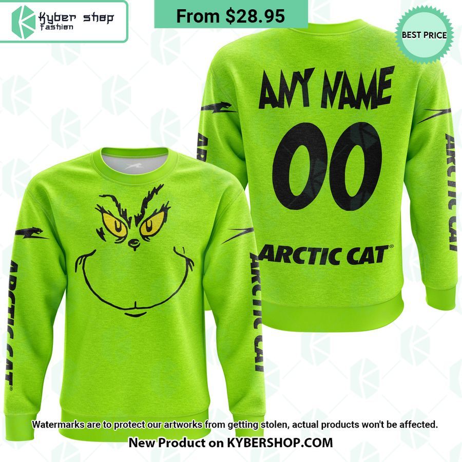 Arctic Cat Grinch CUSTOM Hoodie