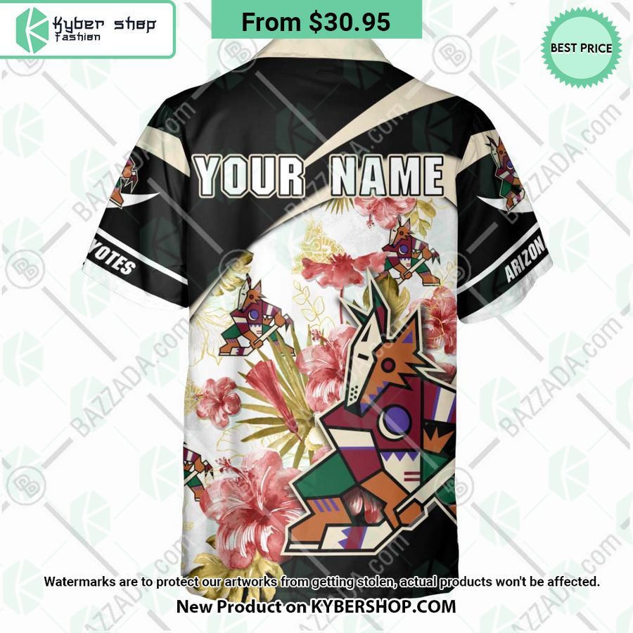 Arizona Coyotes custom personalized Hawaiian Shirt