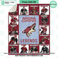 Arizona Coyotes Legends Fleece Blanket