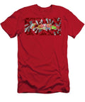 Colorful Geometric Spaceship in Motion T-Shirt