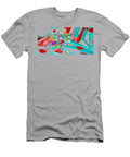 Vibrant Abstract Geometric Explosion T-Shirt