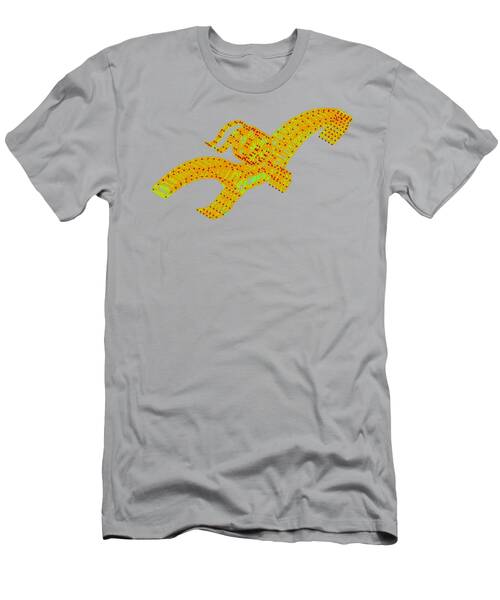 Colorful Abstract Shape Design T-Shirt