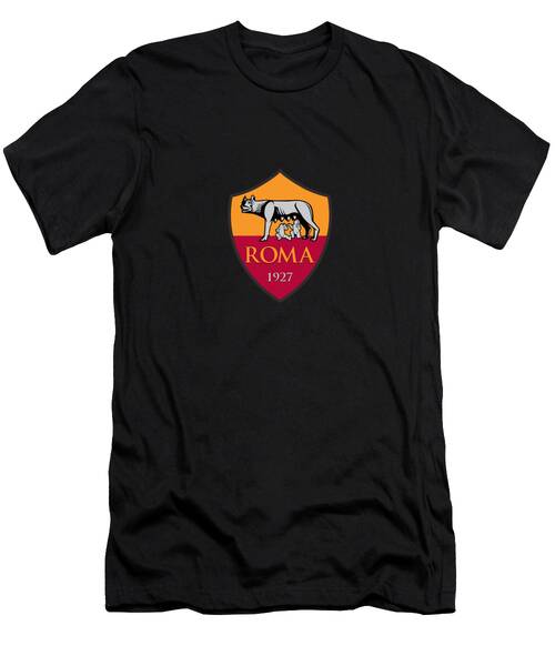 As Roma Logo Italy T-Shirt