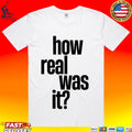 Asha Banks How Real Was It Music Tour Fan T-shirt
