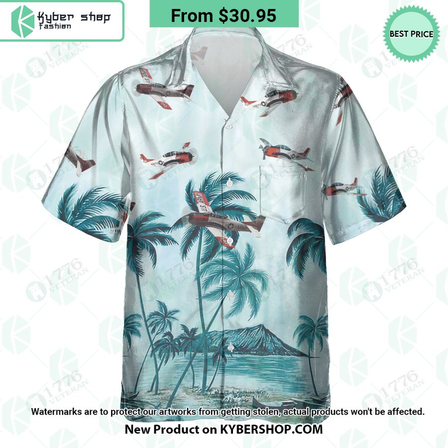 AT-28 Palm Hawaiian Shirt