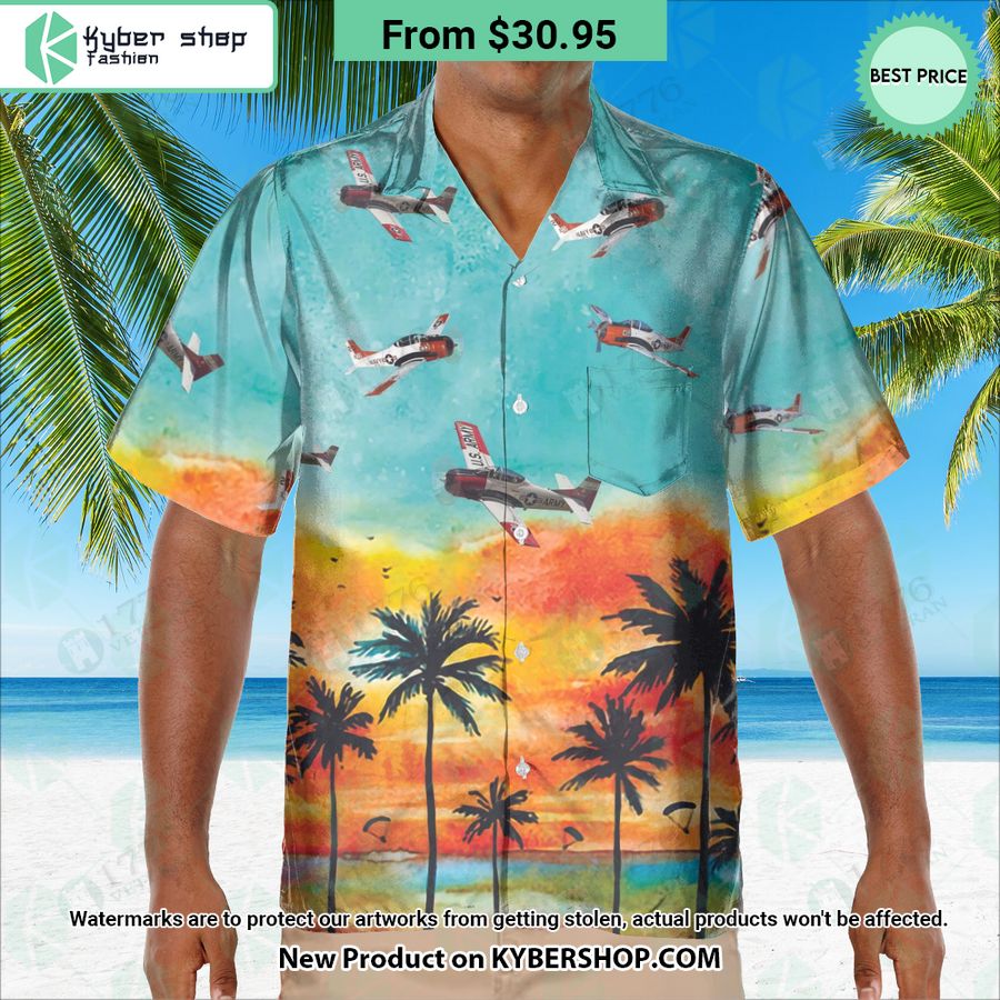 AT-28 Sunset Hawaiian Shirt