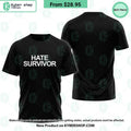 Aubrey Drake Graham Hate Survivor Shirt, Hoodie