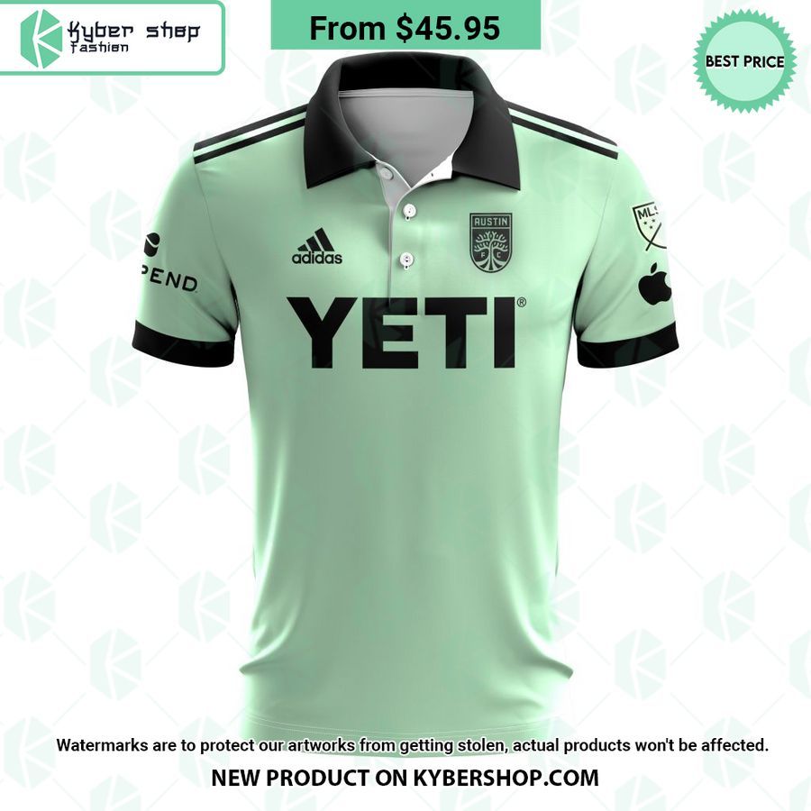Austin FC 2023 Away The Sentimiento MLS CUSTOM Polo Shirt