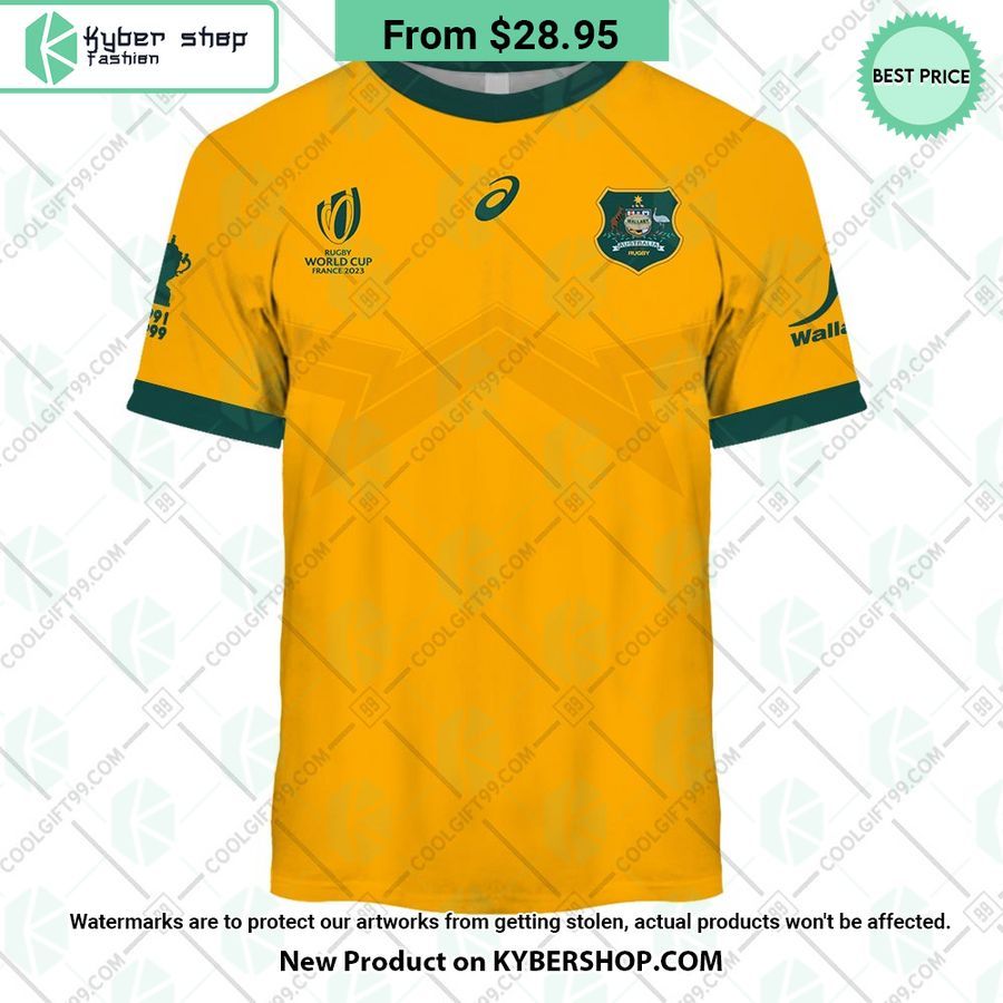 Australia Wallabies Asics Rugby World Cup 2023 CUSTOM Hoodie