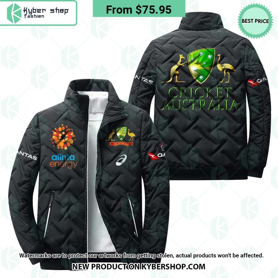 Australian Cricket Puffer Jacket