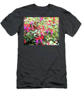 Autumn Raindrops On Purple Pink Fushia T-Shirt
